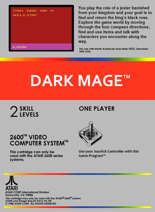 Dark Mage (Homebrew) — Box back